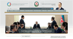 Desktop Screenshot of economy.gov.az